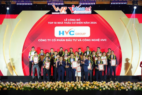 HVC Group lọt Top 10 Nhà thầu cơ điện uy tín Việt Nam năm 2024